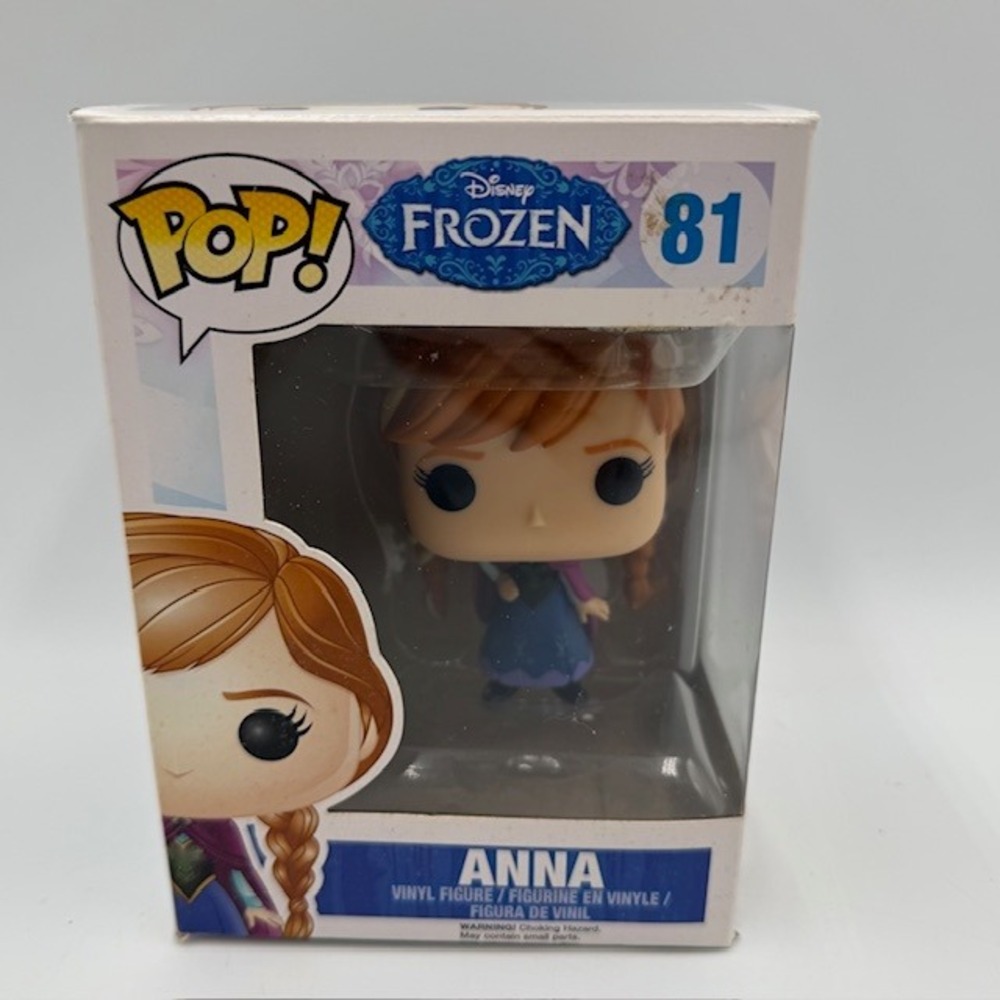 Funko Pop Disney Frozen Anna 81 Vinyl Figure‎ Collectible Toy Movie Merch